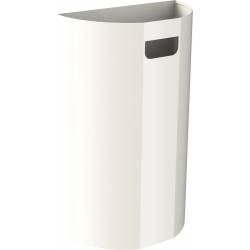 Papelera Mural Acero blanco 40L Papeleras JVD JV8991417