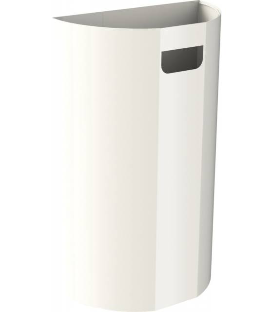 Papelera Mural Acero blanco 40L Papeleras JVD JV8991417
