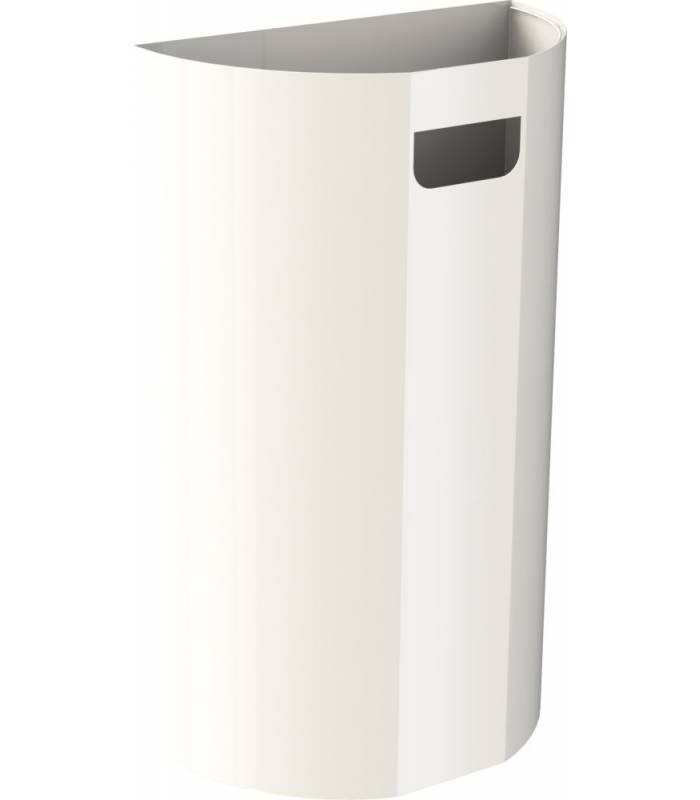 Papelera Mural Acero blanco 40L Papeleras JVD JV8991417