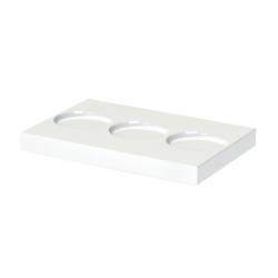Porta Cápsulas blanco Orchestro Bandejas de Kettles JVD JV8661586