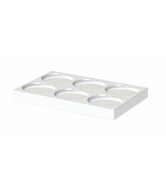 Porta Cápsulas blanco Orchestro Bandejas de Kettles JVD JV8661586