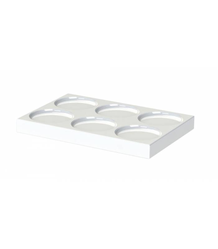 Porta Cápsulas blanco Orchestro Bandejas de Kettles JVD JV8661586