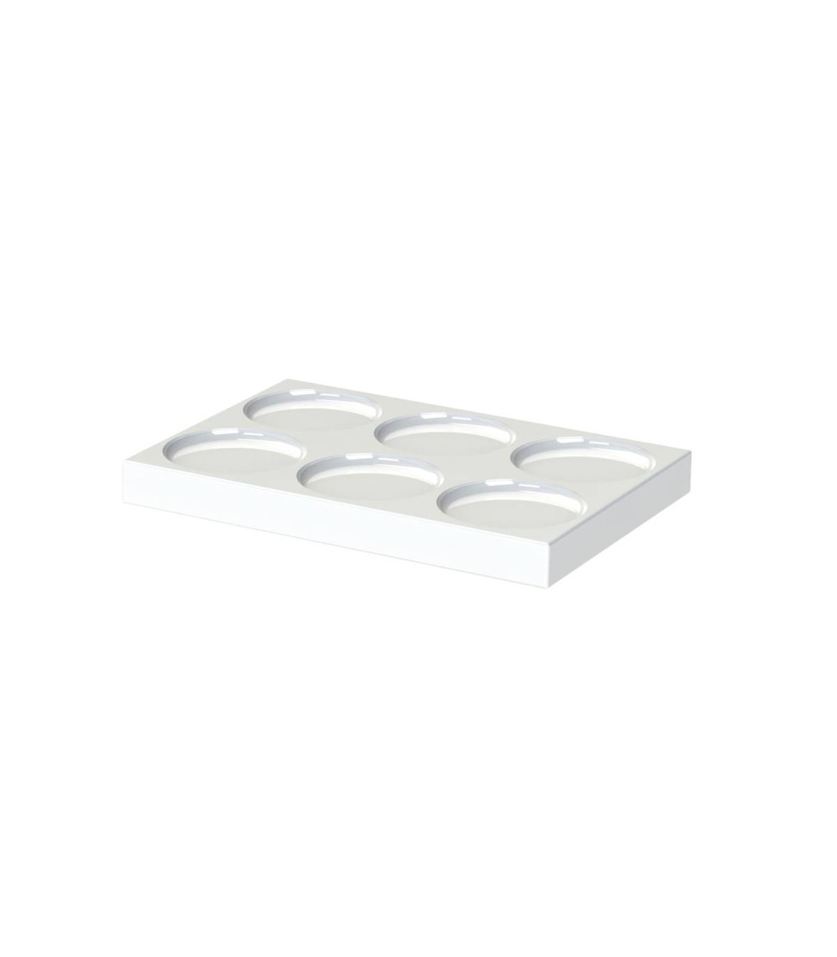 Porta Cápsulas blanco Orchestro Bandejas de Kettles JVD JV8661586