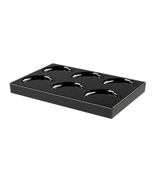Porta Cápsulas negro Orchestro Bandejas de Kettles JVD JV8661594