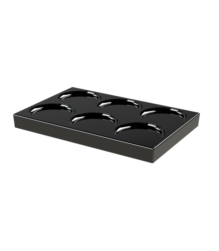 Porta Cápsulas negro Orchestro Bandejas de Kettles JVD JV8661594