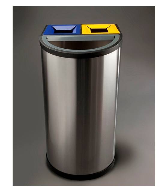 Papelera Clasificación Inox 200L Papeleras Clasificación  LY13003100