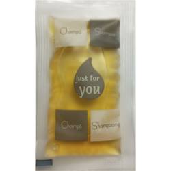 Champú en Sobre 15ml Just For you 1000 uds Champú Geyushi GY-SCH15