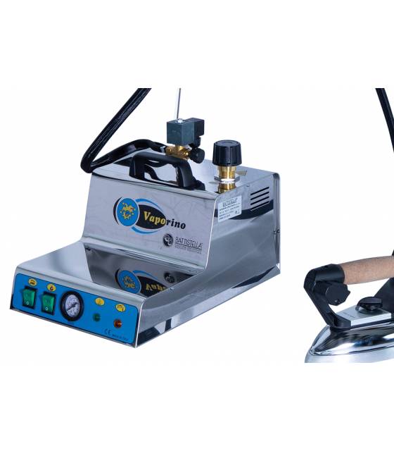 Plancha con Generador de Vapor Vaporino Maxi Battistella Inox Centros de Planchado Battistella CQ-17681INOX