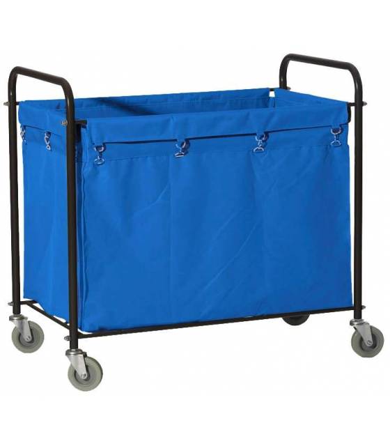 Carro ropa lavandería Rectangular Azul Carros Lavandería  8156AZ