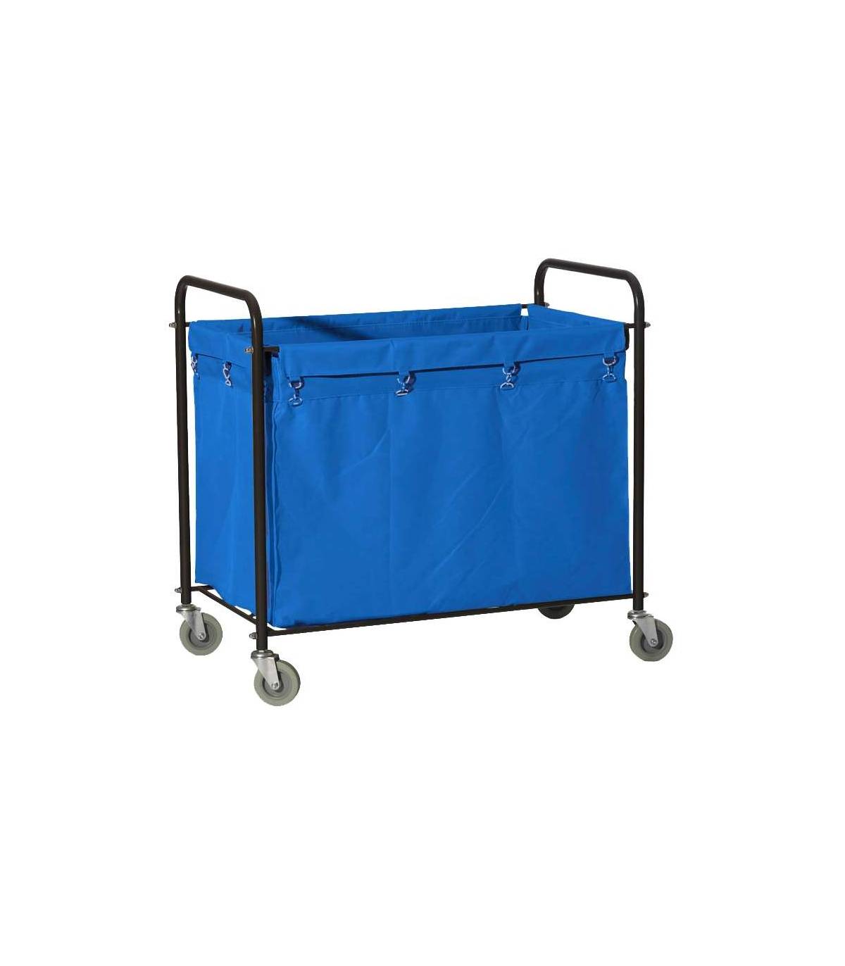 Carro ropa lavandería Rectangular Azul Carros Lavandería  8156AZ