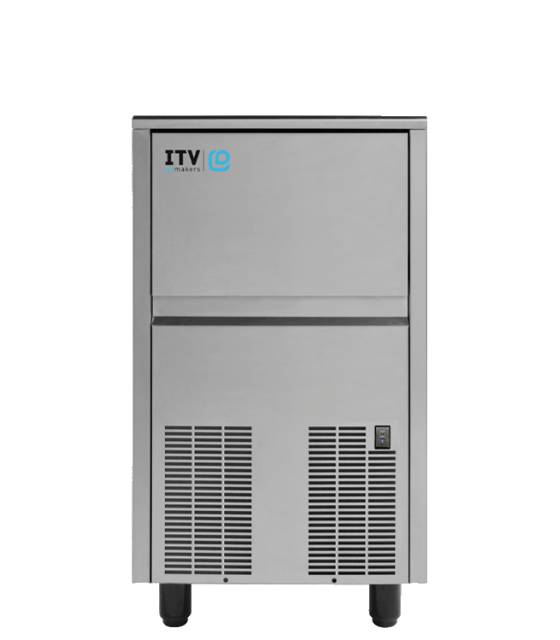 Máquina Hielo ITV Orion 75 Cubito 40gr 62Kg/día Hielo en Cubitos ITV Ice Makers