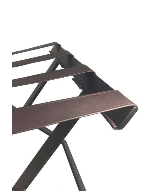 Apoyamaletas Metálico Negro Design Reposa Maletas JVD JV8661530