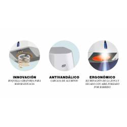 Secamanos eléctrico CoptAir Blanco Secamanos Aire Forzado JVD JV8111167