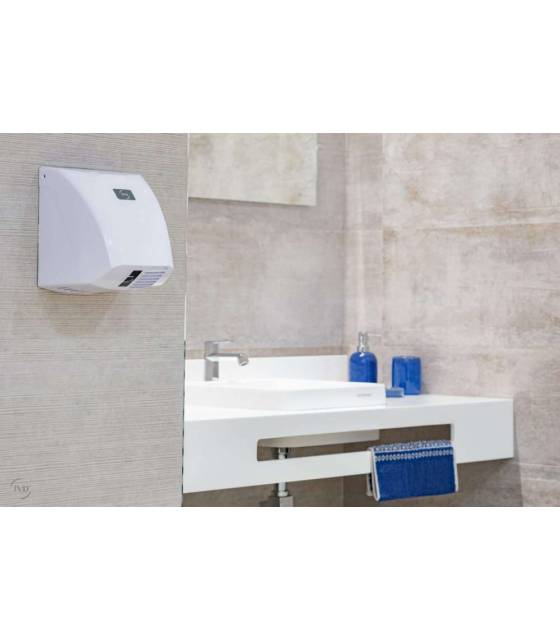 Secamanos eléctrico Blanco Zephyr Secamanos Aire Caliente JVD JV8111401