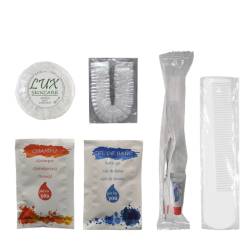 Set Amenities 7 productos 100 uds Set Aseo Personal Geyushi GY-STVDAISY