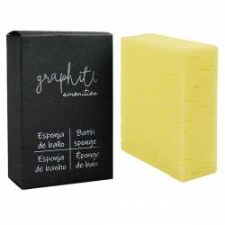 Esponja Baño Serie Grafito 250 uds Amenities Geyushi GY-ESBAGF