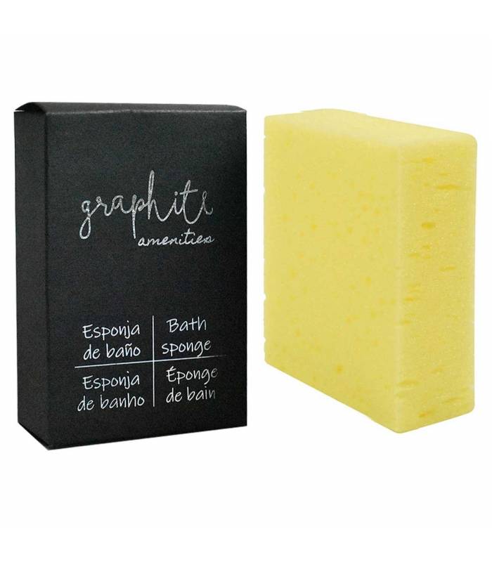Esponja Baño Serie Grafito 250 uds Amenities Geyushi GY-ESBAGF