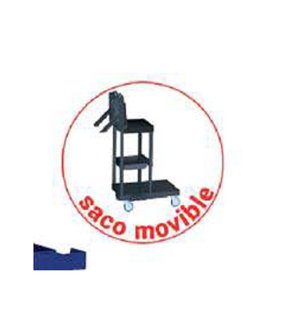 Carro limpieza profesional Azul Ecolytec Carros limpieza Simples LYTEC LY10000872