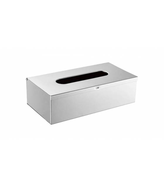 Dispensador Pañuelos Faciales Inox Brillo Dispensadores Tissue  AT-A9030SSB-N