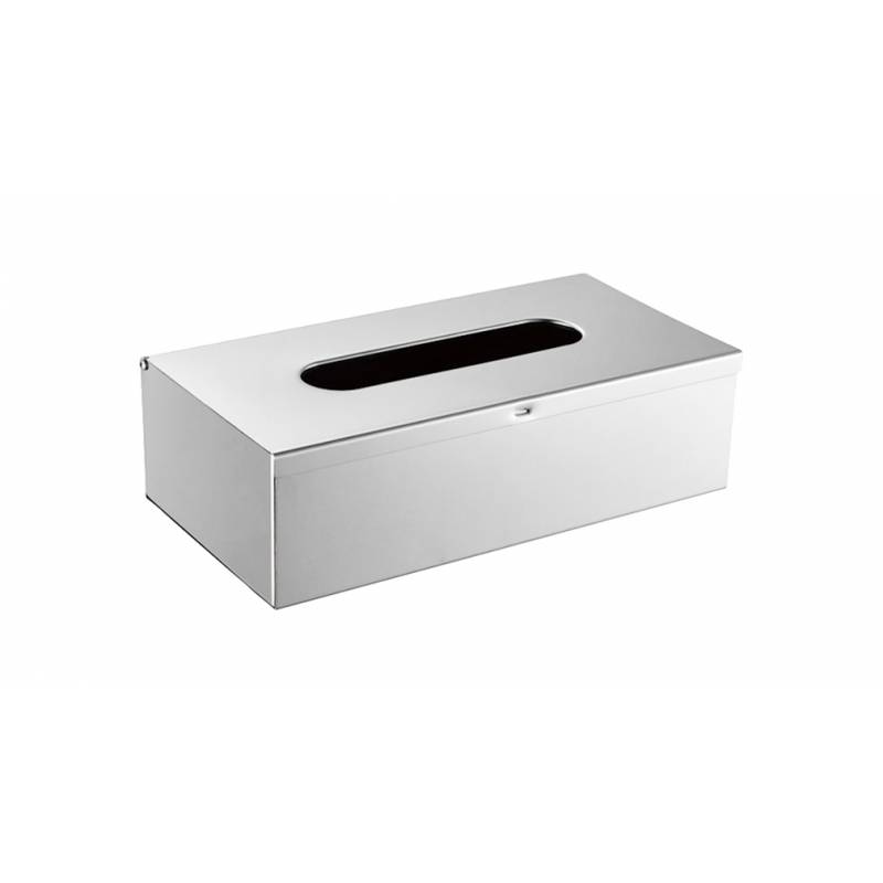 Dispensador Pañuelos Faciales Inox Brillo Dispensadores Tissue  AT-A9030SSB-N