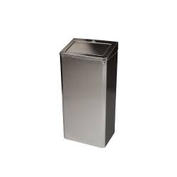 Contenedor Higiénico Compresera Inox tapa abatible 35L Papeleras Aseos Públicos  LY13002280