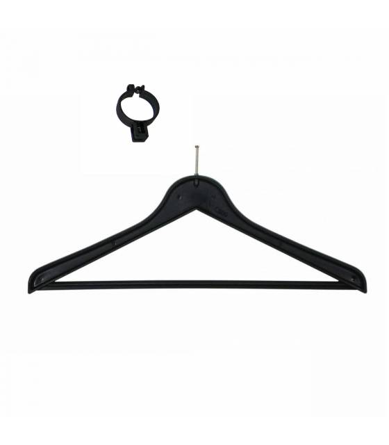 Percha plástico con anilla antirrobo plástico 75 uds Perchas Armario  PC51017-GSAP