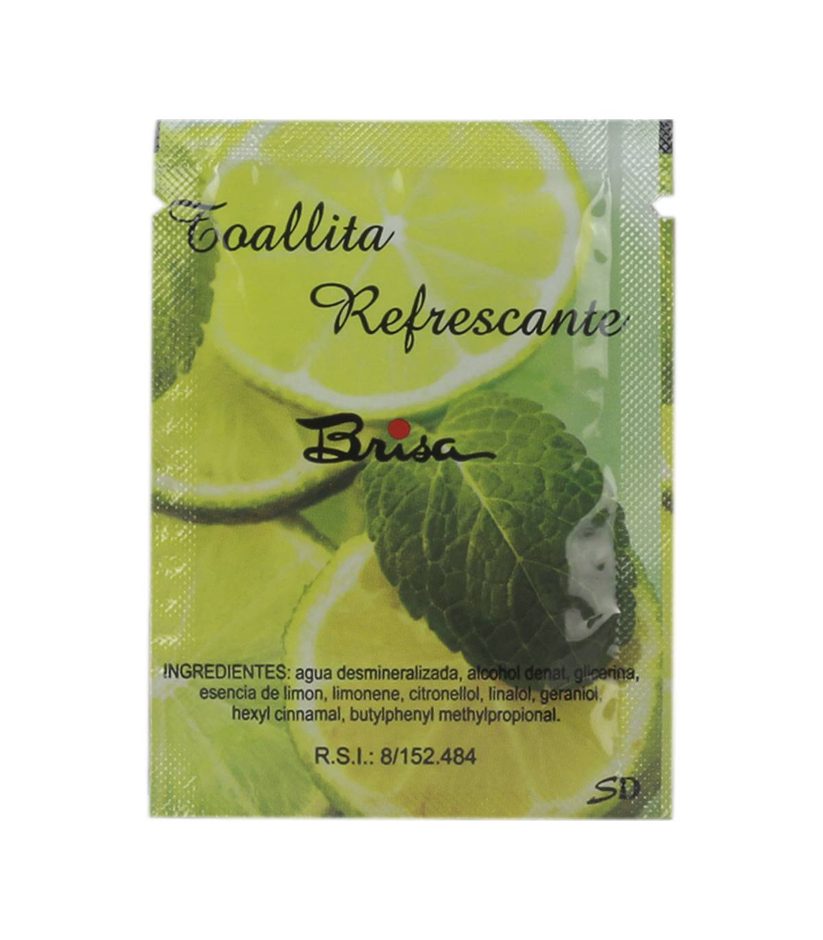 Toallita húmeda aroma limón 500 uds Toallitas Geyushi GY-TLIMON