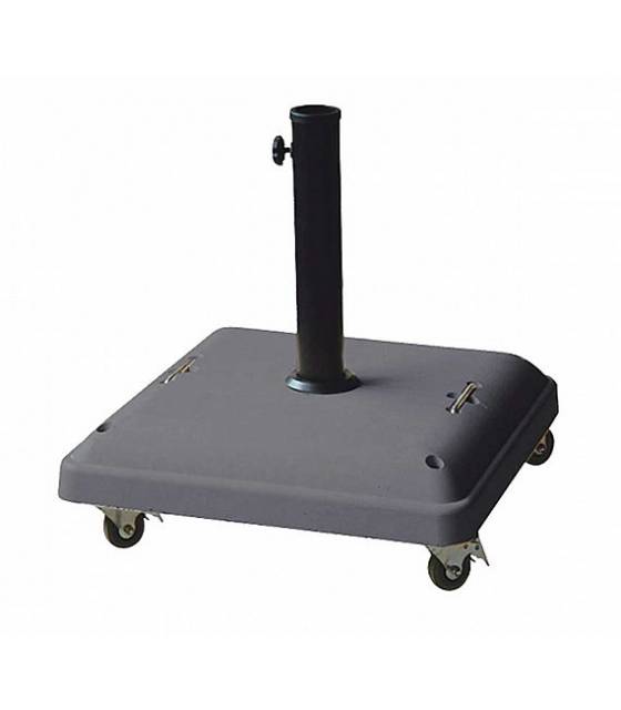 Base Sombrilla Cemento con ruedas 37kg Bases de Parasoles CONVA COLTH137