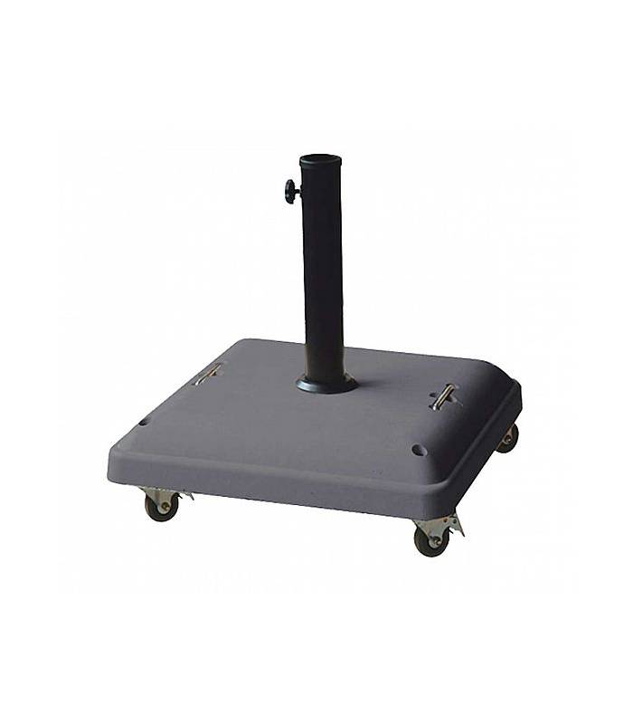 Base Sombrilla Cemento con ruedas 37kg Bases de Parasoles CONVA COLTH137