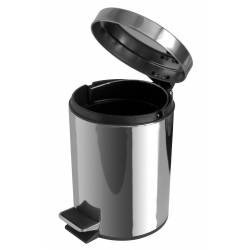 Papelera con pedal Inox brillo 12L Papeleras con Pedal  LY13000324