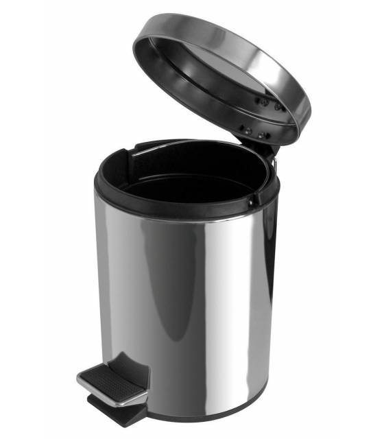 Papelera con pedal Inox brillo 12L Papeleras con Pedal  LY13000324