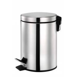 Papelera con pedal Inox brillo 12L Papeleras con Pedal  LY13000324