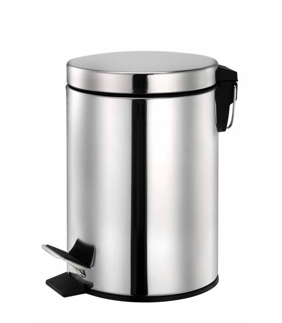 Papelera con pedal Inox brillo 12L Papeleras con Pedal  LY13000324