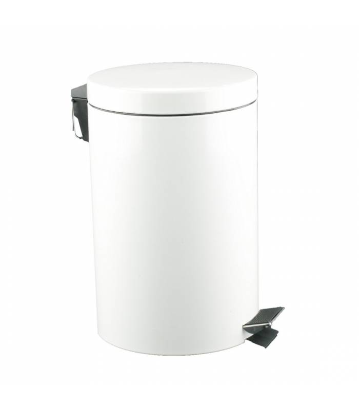Papelera con pedal Blanco 12L Papeleras con Pedal  LY13002030