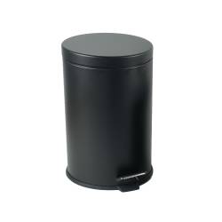 Papelera con pedal Negro 12L Papeleras con Pedal  LY13002036