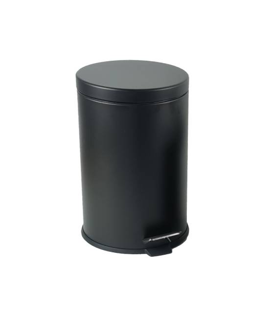 Papelera con pedal Negro 12L Papeleras con Pedal  LY13002036