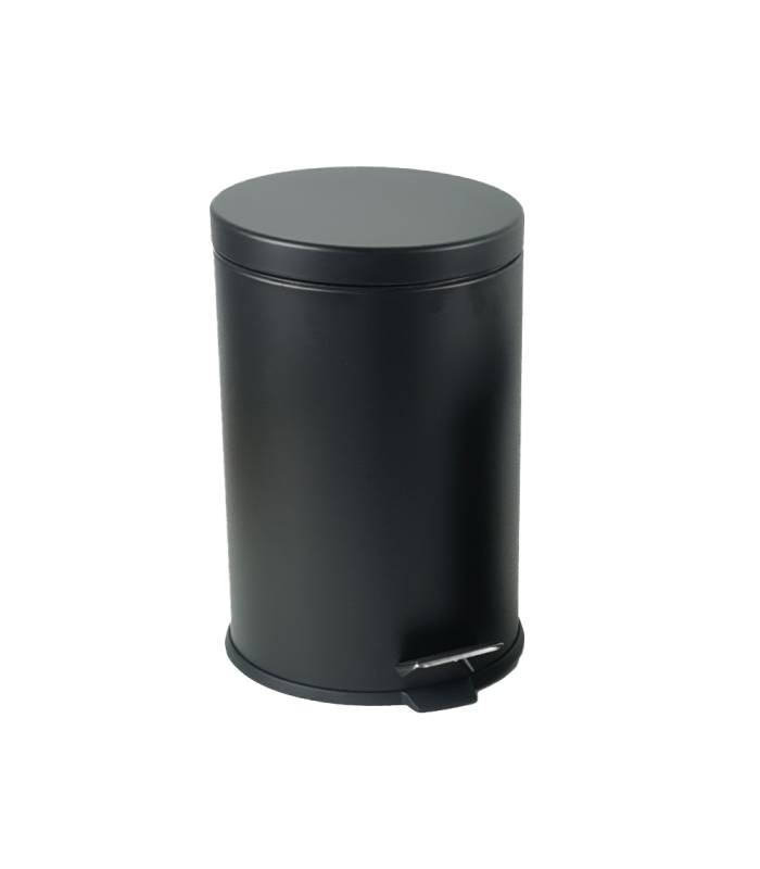 Papelera con pedal Negro 12L Papeleras con Pedal  LY13002036