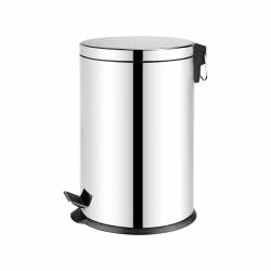 Papelera con pedal Inox brillo 20L Papeleras con Pedal  LY13000326