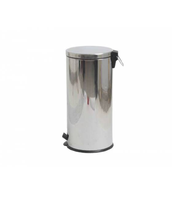 Papelera con pedal Inox brillo 30L Papeleras con Pedal  LY13000328