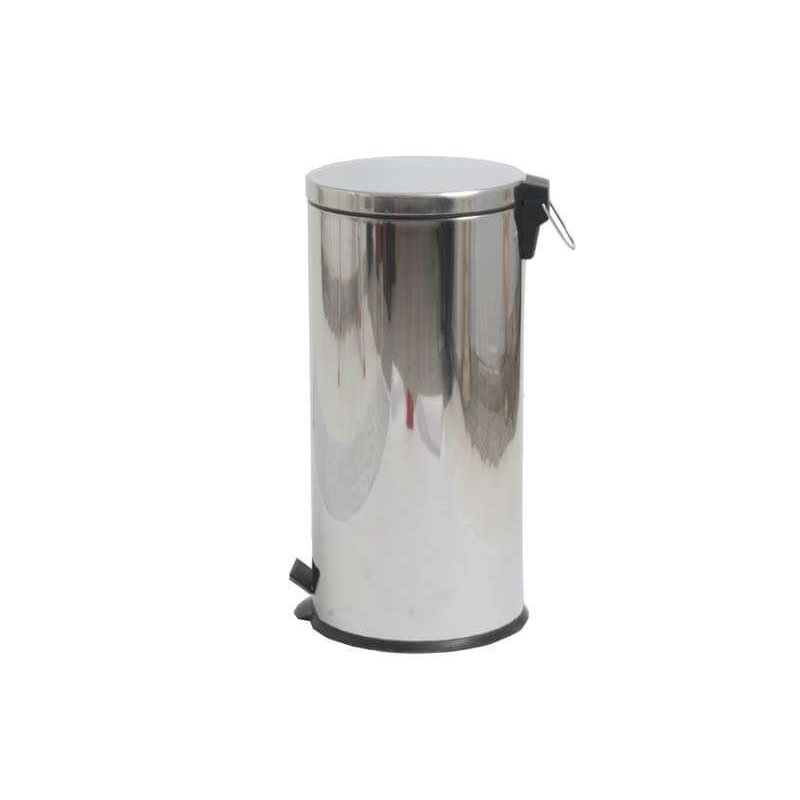 Papelera con pedal Inox brillo 30L Papeleras con Pedal  LY13000328