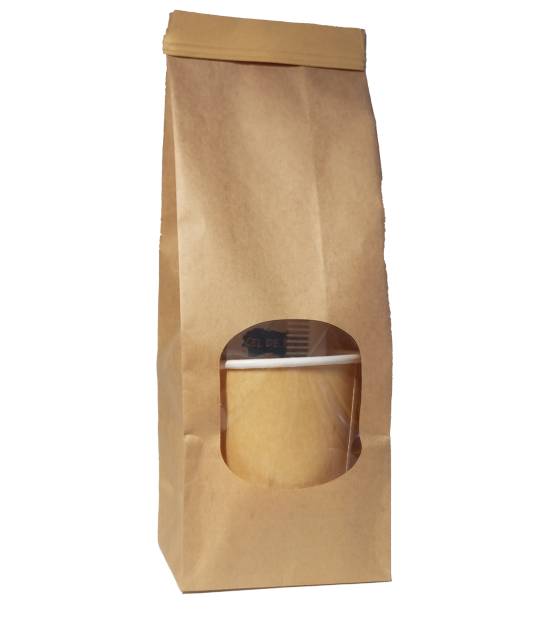 Set Amenities con Vaso Bolsa Kraft 90 uds Set Aseo Personal Geyushi GY-STVDAISYK