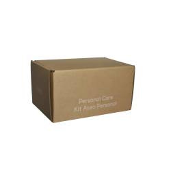 Kit Aseo Terra Nature Caja Cartón Kraft 56 uds Set Aseo Personal Geyushi GY-KTNK