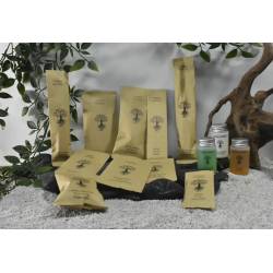 Kit Aseo Terra Nature Caja Cartón Kraft 56 uds Set Aseo Personal Geyushi GY-KTNK