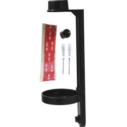 Soporte Dosificador Pared Negro 10 uds Dispensadores y Soportes  GY-SOPNMB