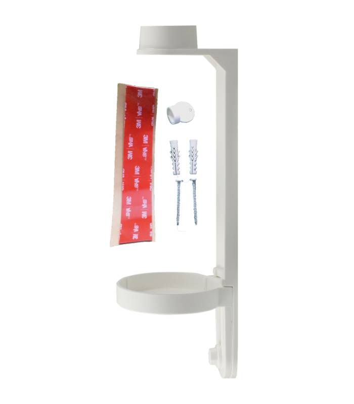 Soporte Dosificador Pared Blanco 10 uds Dispensadores y Soportes  GY-SODOBO