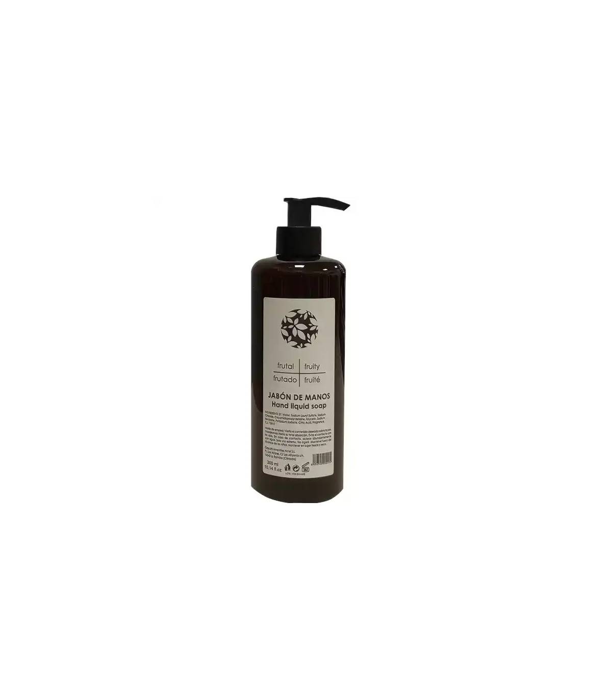 Jabón de Manos Dosificador 300ml Ambar 40uds Gel y Jabón Geyushi GY-BJBAMB