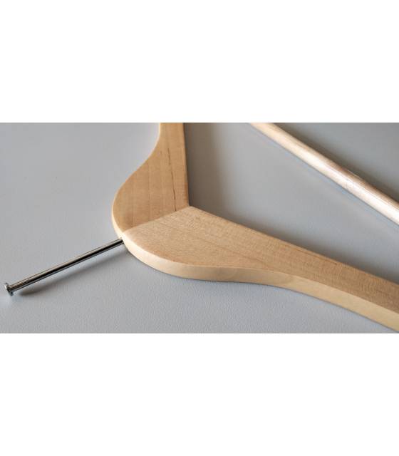 Percha de Madera antirrobo 100 uds Perchas Armario  PC903068-GS