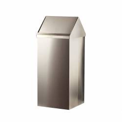 Papelera Cabezal Basculante 70L Inox Satinado Papeleras de Interior  LY13002360