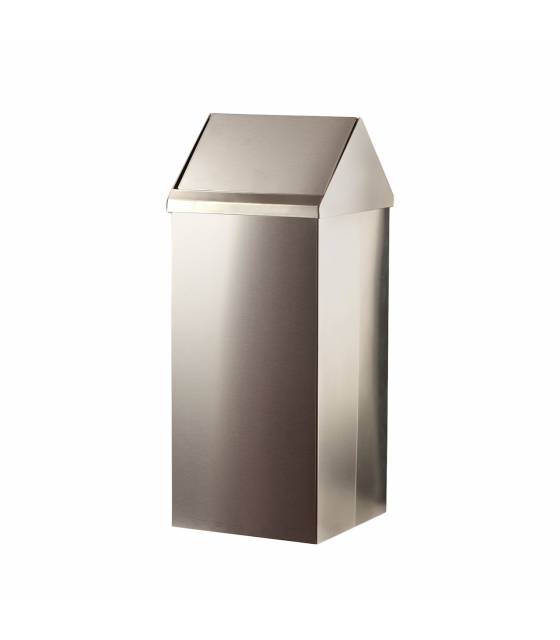 Papelera Cabezal Basculante 70L Inox Satinado Papeleras de Interior  LY13002360