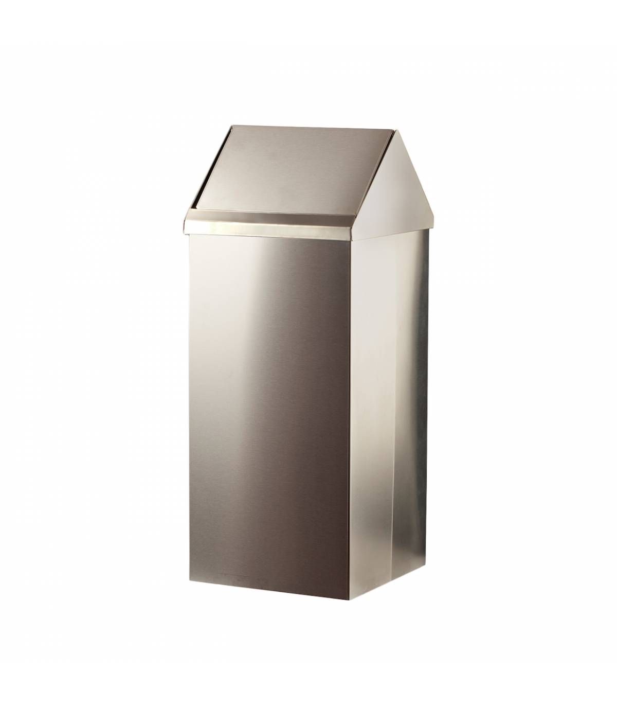 Papelera Cabezal Basculante 70L Inox Satinado Papeleras de Interior  LY13002360